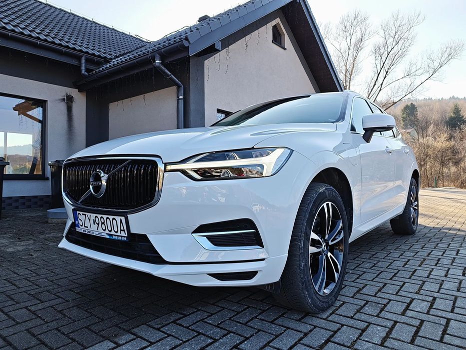 Volvo XC 60 T8 392KM, AWD Plug-In,rej. PL, Head-Up, aktywne zawieszenie