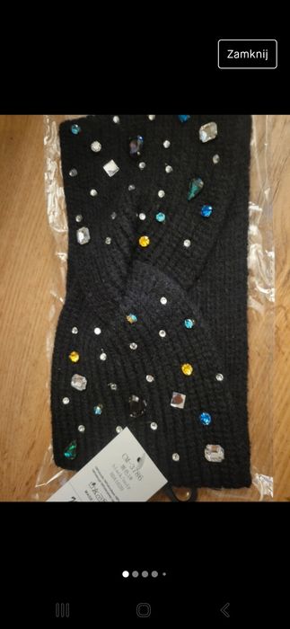 Opaska na głowę zimowa