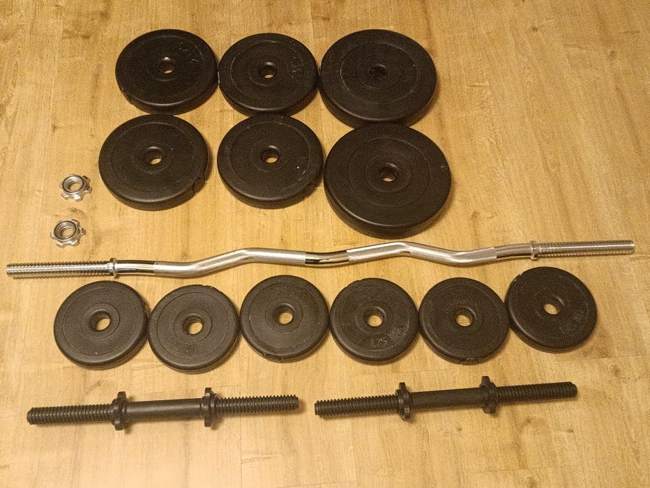 Штанга и гантели