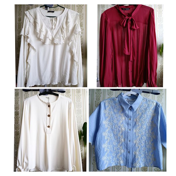 Рубашки,сорочки,блузи Zara,F&F L-Xl,48-50 р.