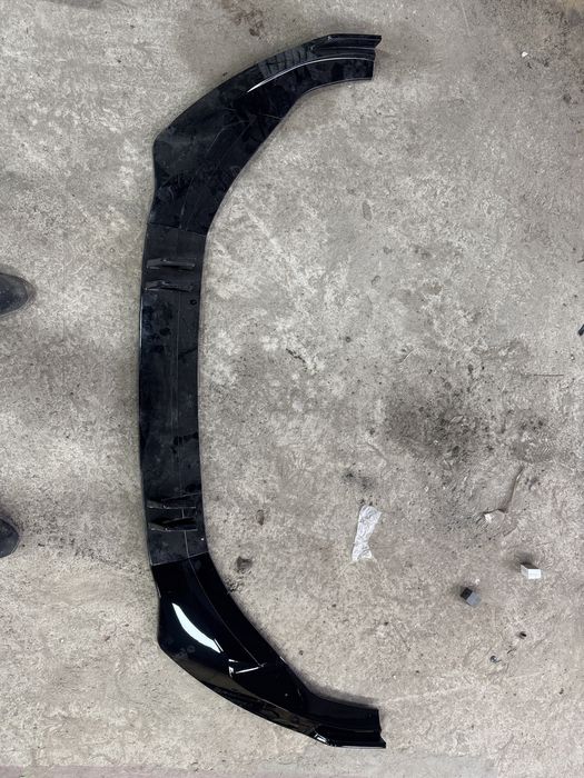 Накладка молдинг низ бампера тюнинг ауди а4 а5 s5 s4