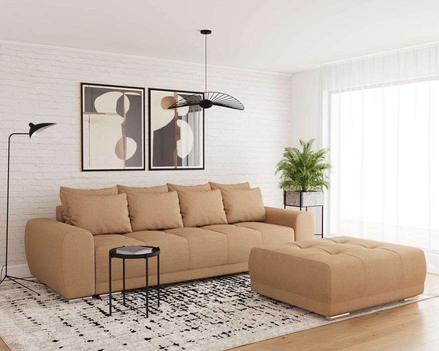 Designerska kanapa DAKOTA z funkcją spania WYBIERZ KOLOR zamów próbnik