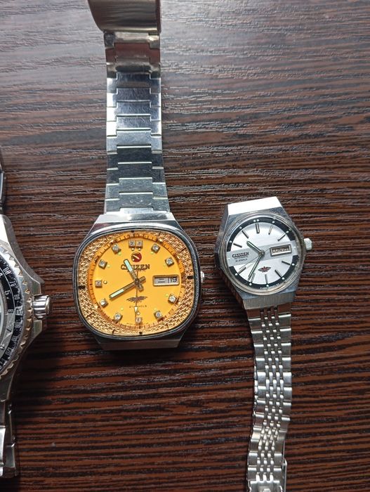 Часы Seiko Сейко 6309 , 7009 Citizen апельсин Orient GMT 200