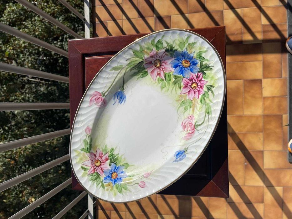 Terrina em Porcelana LAJ com Tampa e Travessa