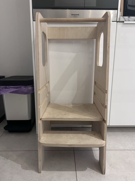 Torre de Aprendizagem em madeira - Montessori