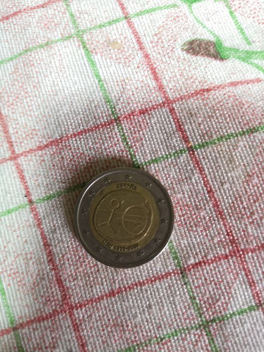 Moeda 2 euros UEM Espanha