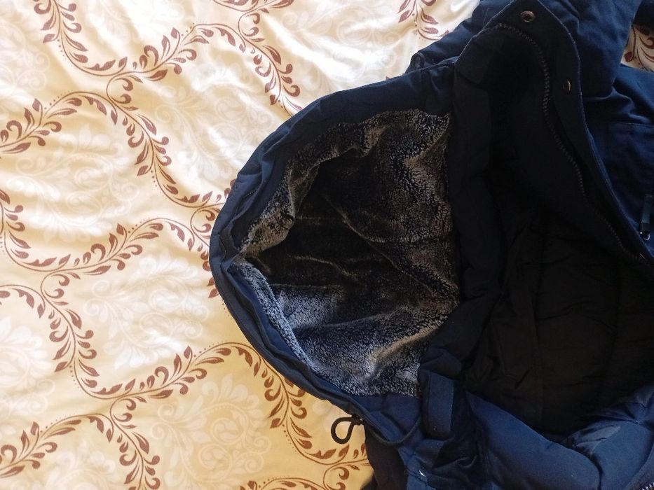 Куртка чоловіча-подовжена, зимова дуже тепла,