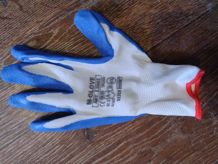 Rękawiczki spawalnicze, ogrodowe