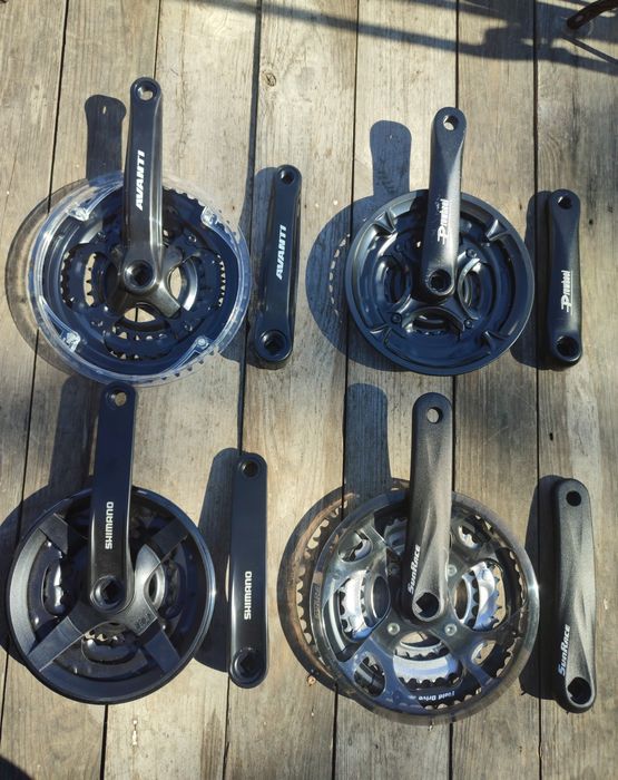 Шатуны,моноблоки, звезды,цепь, каретки , картридж