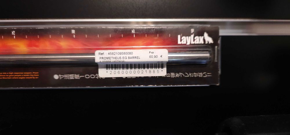 Cano aeg Prometheus 407mm 6.03mm - Airsoft