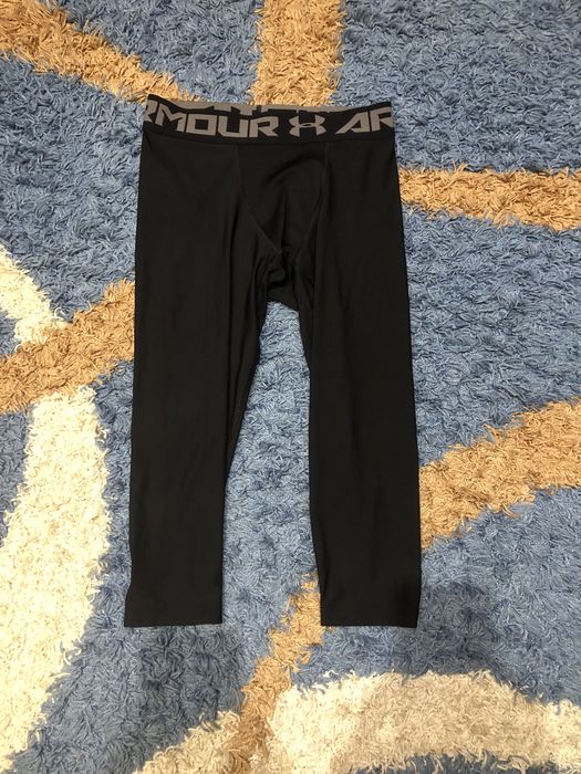 Компрессионные, термо лосины, бриджі 3/4 Under Armour