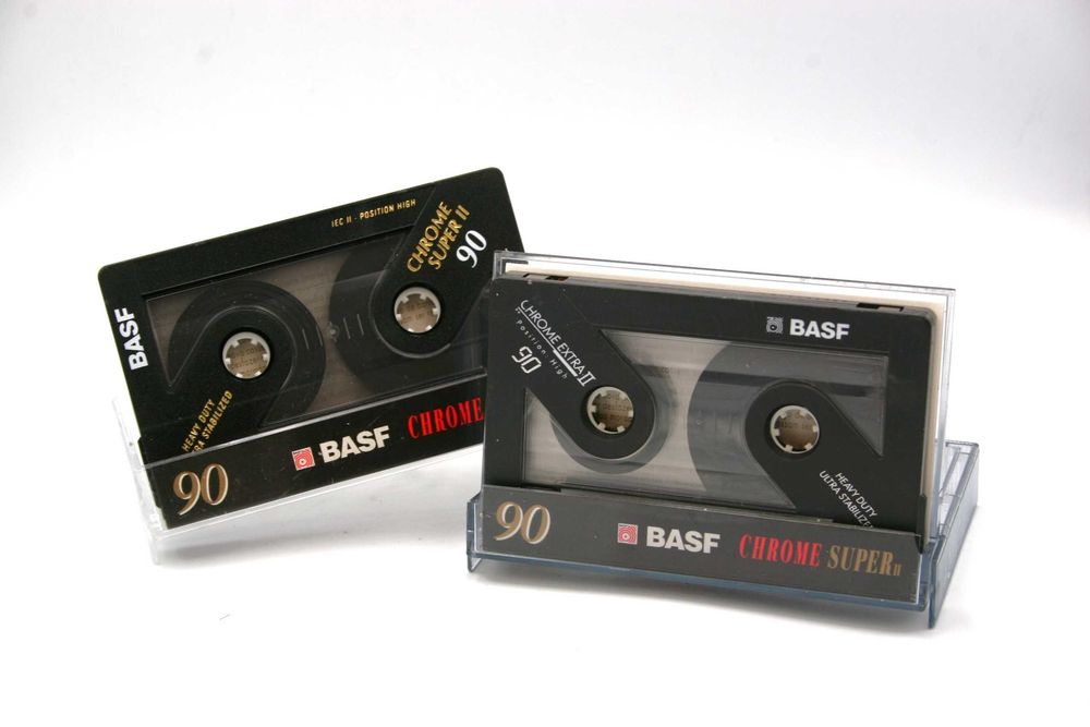 6 kaset magnetofonowych BASF