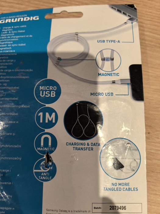 Magnetyczny kabel Usb