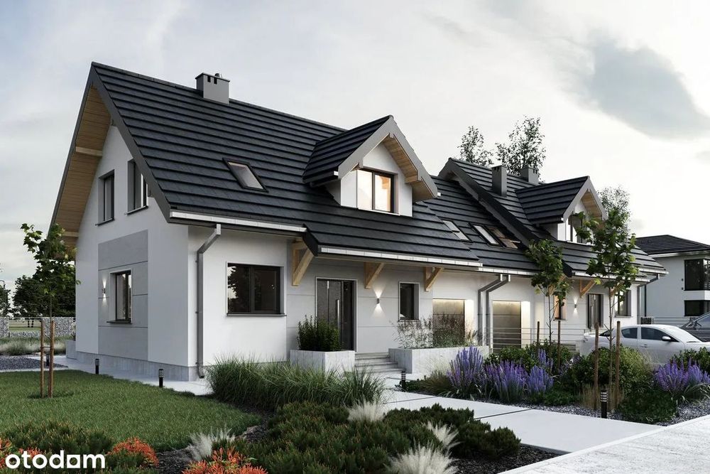 Ostatnia połówka bliźniaka/ 163 m2/ 600 m2 działki / 0% Prowizji