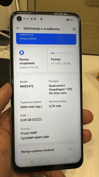 Realme 9 pro 5G z etui