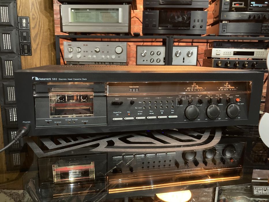 Retrospekcja Nakamichi 582 Serwisowany.