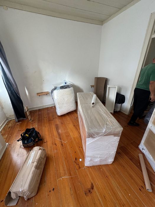 MUDANÇA embalamento e desmontagem