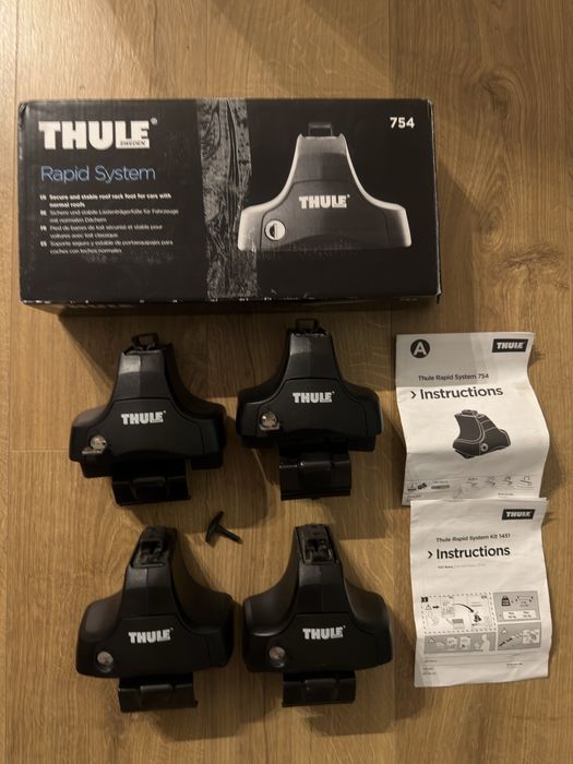 Stopy thule 754 + kity thule 1451