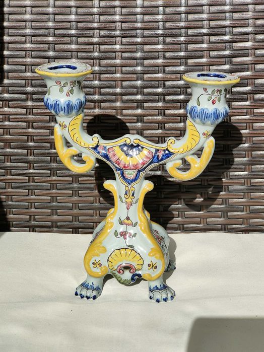 Castiçal | 2 Lumes | Fábrica da Torrinha | Séc. XIX - XX