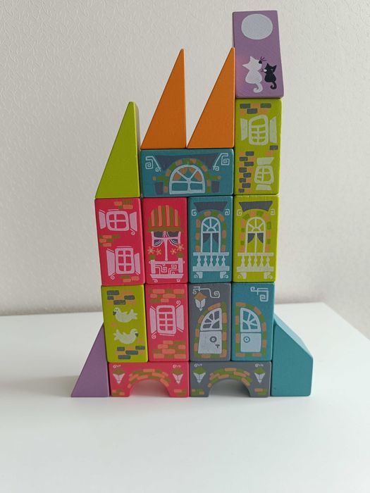 Дерев'яний конструктор Казкове місто від Cubika