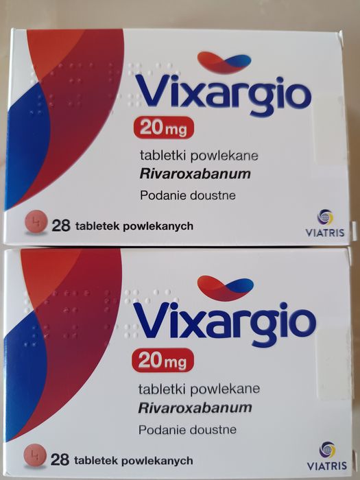 Tabletki vixargio przeciwzakrzepowe oddam za 1/3 ceny dwa opakowania
