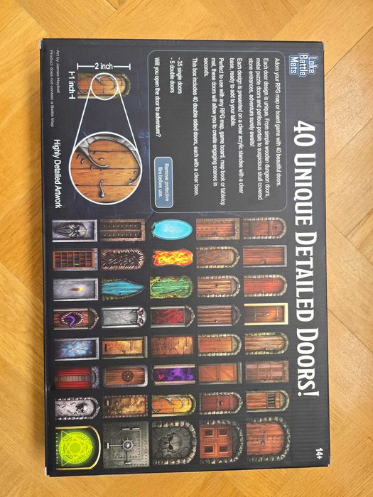 Big Box of Dungeon Doors - Loke Battle Mats