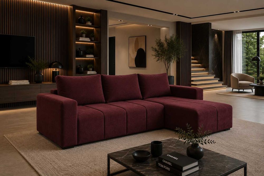 Narożnik Porto z  funkcja spania producent OKAZJA !! Kanapa Sofa