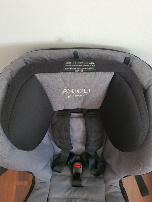fotelik axkid minikid 2.0 pierwszy właściciel, sandini sleepfix, luste