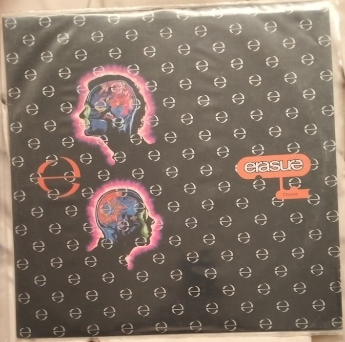 Vinil Erasure sem uso.