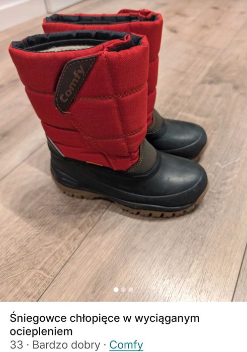 Śniegowce rozmiar 33