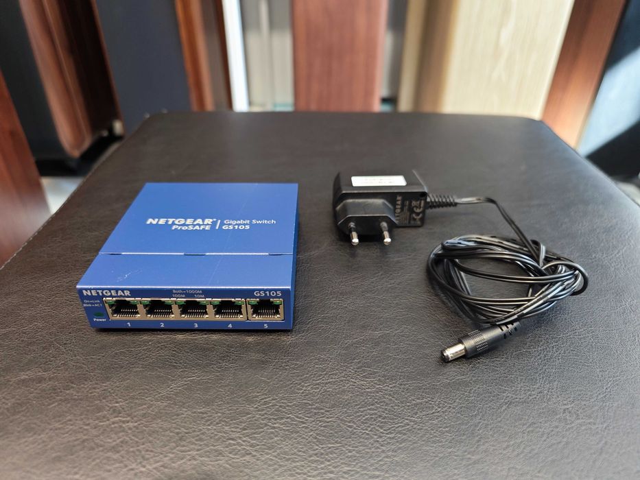Netgear GS105 do systemów audio