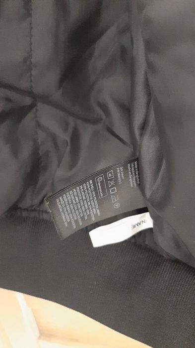 Kurtka bomberka H&M 146/152 STAN IDEALNY zielona 10-12 lat jesień