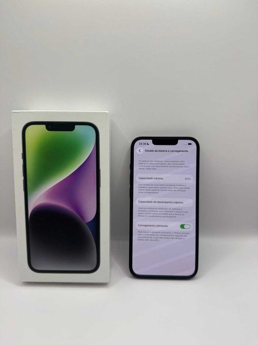 iPhone 14 128GB Midnight + Caixa original | Excelente Estado