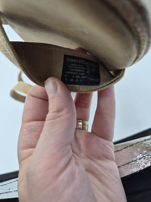 Sandały damskie Beżowe Tommy Hilfiger 40