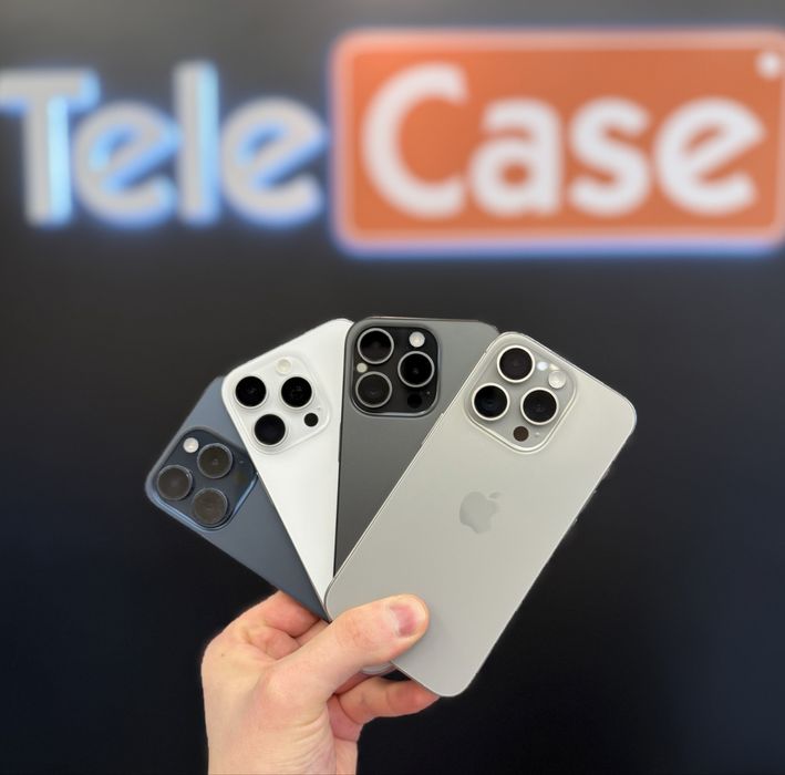 iPhone 15 PRO MAX 256GB - 100% BATERIA - WYBÓR KOLORÓW - TeleCase