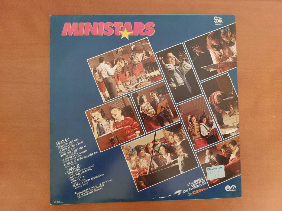 Disco Vinil Ministars "...É Altamente!!" LP Original Edisom