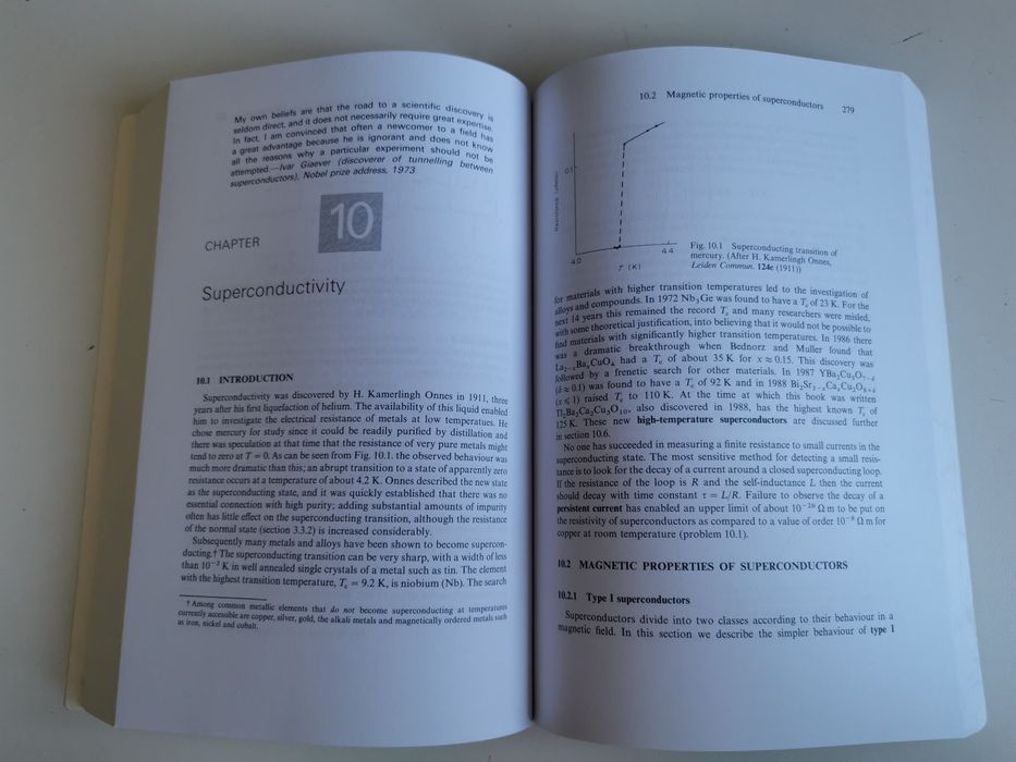 Solid state physics Hook Hall