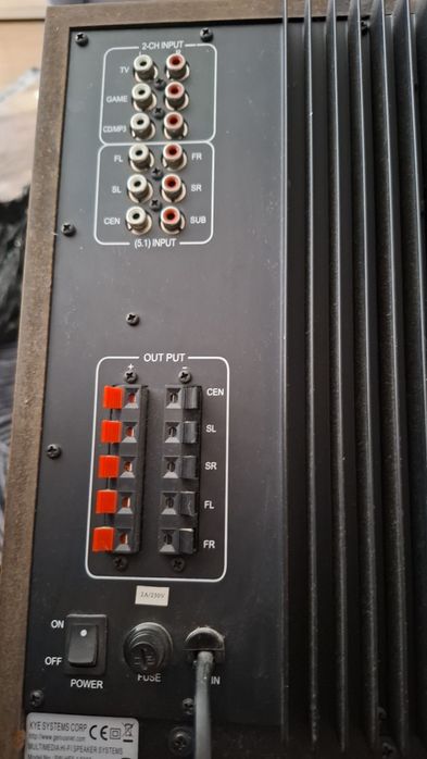Zestaw głośników 5.1 Genius SW-HF5.1 5005