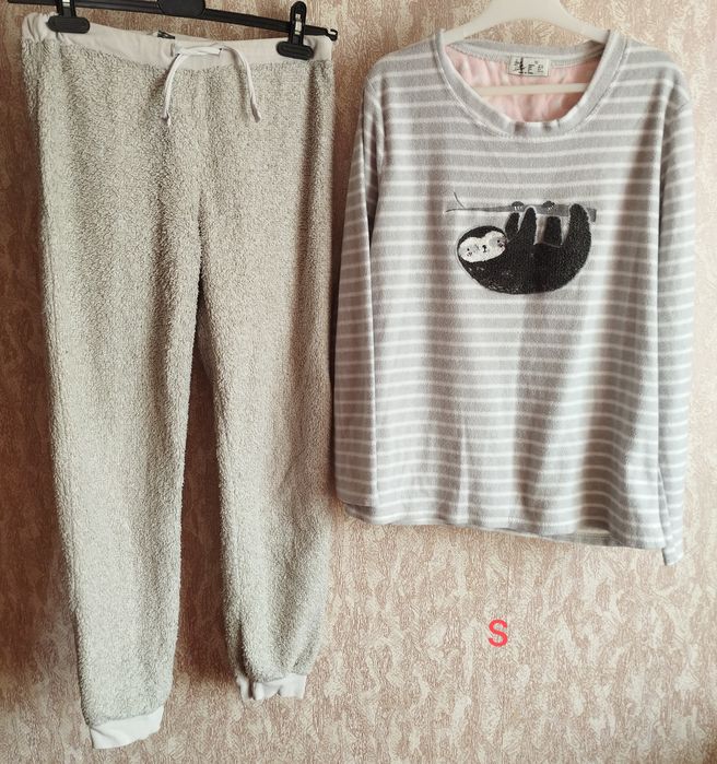 Теплые пижамы и одежда для дома S,M-L,XL