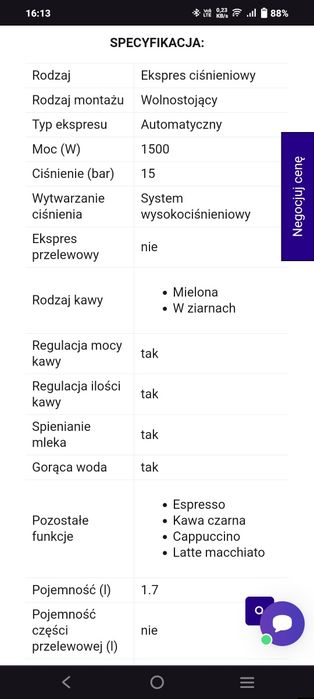 Ekspres ciśnieniowy SIEMENS EQ. 500 classic