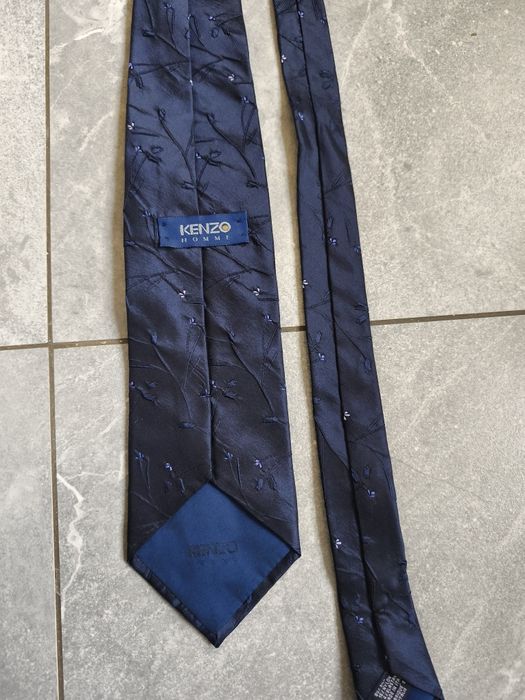 Krawat Kenzo homme jedwab