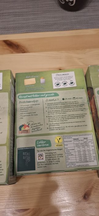 Dania Knorr 3 sztuki paella lasagne kofta