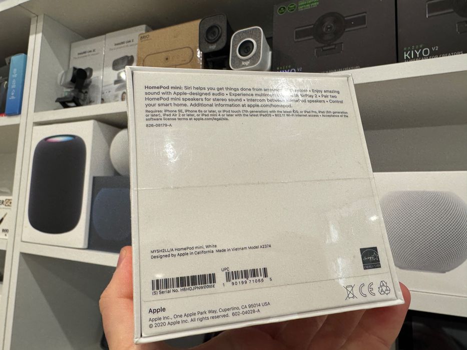 Smart колонка Apple HomePod mini White Space gray Midnight  MY5H2 всі кольри