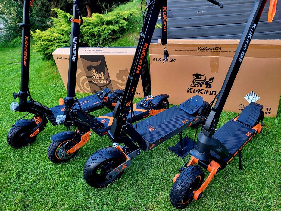 HULAJNOGA elektryczna KUKIRIN G4 2000W 60V20Ah 70km/h PL model 2025