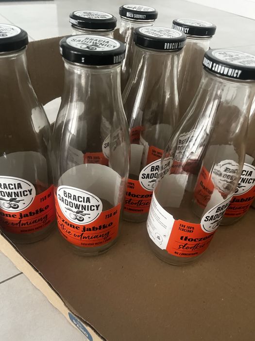Butelki po sokach 750 ml