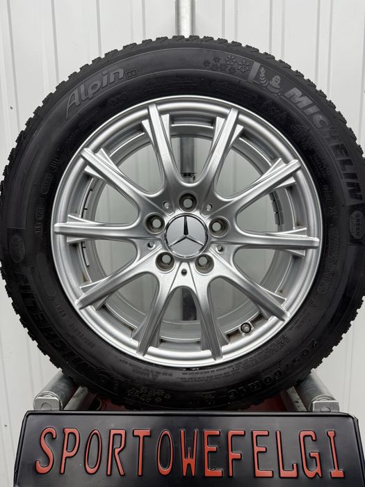 Alufelgi KOMPLET 16 cali 5x112 Mercedes C W205 W204 VW Golf Skoda Seat