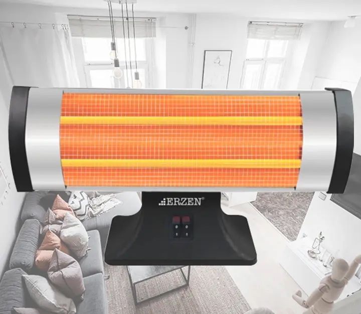 Інфрачервоний обігрівач кварцовий Erzen NH 1600 вт