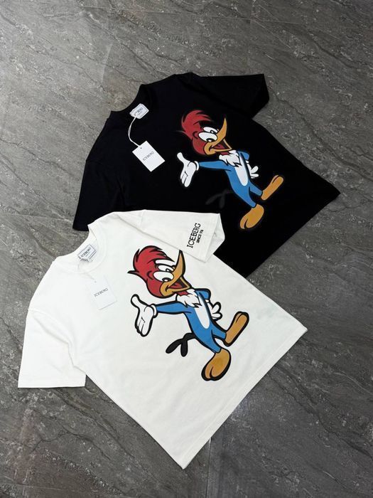 Футболка мужская Iceberg woody woodpecker вуди вудпекер унисекс