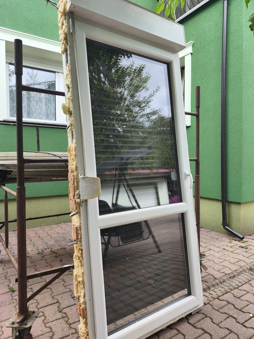 Drzwi balkonowe z Roletą
