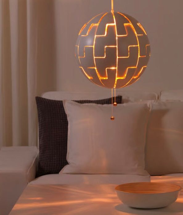 candeeiro globo ikea